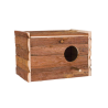 Caja Nido de Madera Natural Living para Periquitos