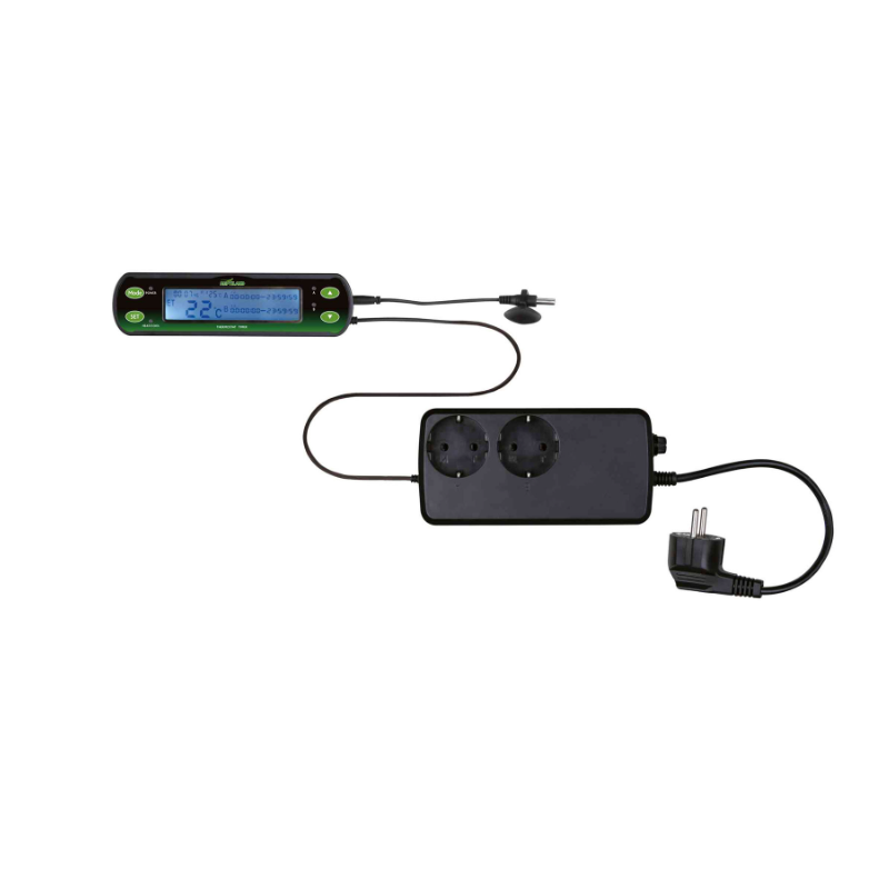 Termostato Digital para Terrarios y Acuarios con Doble Enchufe