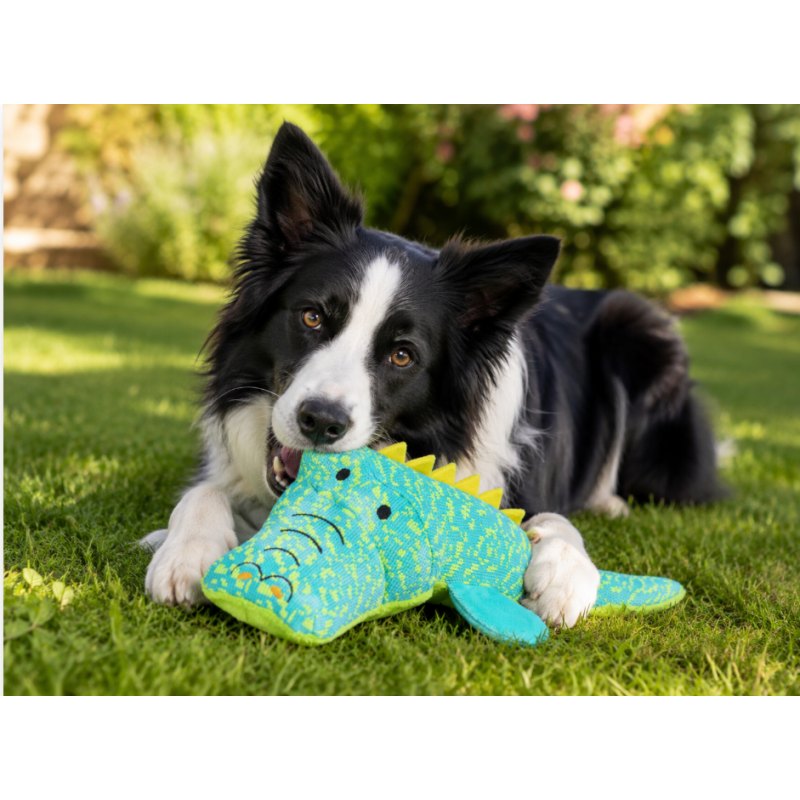 Peluche Cocodrilo para Perros 33 cm