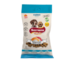 Snacks Serrano Salmón y Atún para Perros