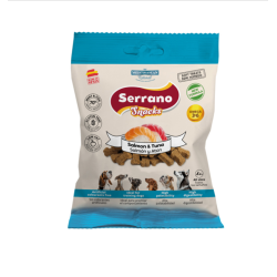 Snacks Serrano Salmón y Atún para Perros