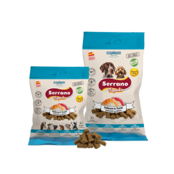 Snacks Serrano Salmón y Atún para Perros