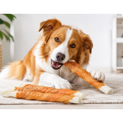 Rollitos Masticables de Pollo para Perros