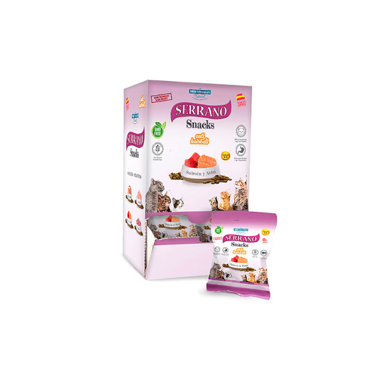 Snacks para Gatos de Salmón y Atún