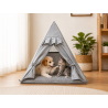Cama Tipi para Gatos y Perros Pequeños
