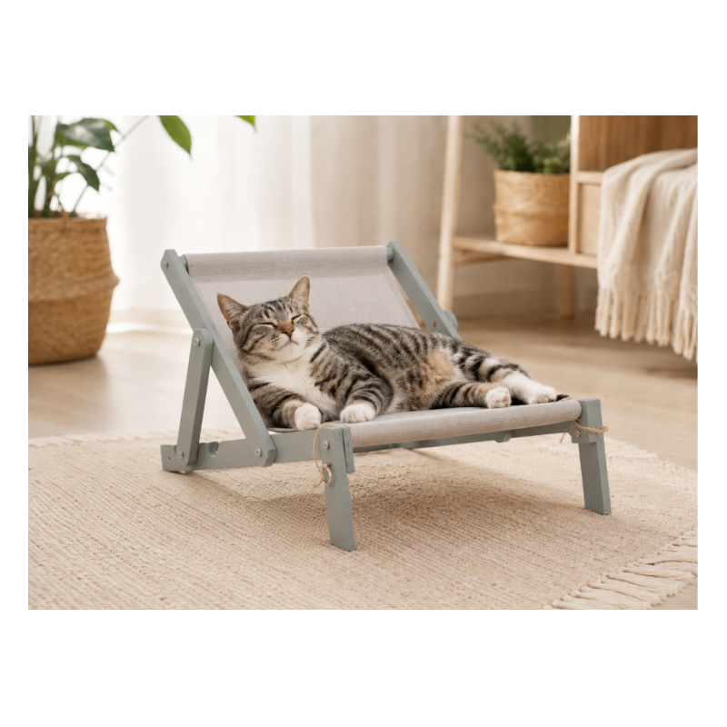 Tumbona Plegable para Gatos STRONG
