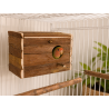 Caja Nido de Madera Natural Living para Periquitos